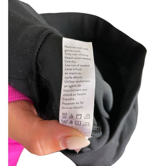 SPANX 20202 M Regular The Perfect Black 4 Pocket Ankle Pants High Waist Leggings - Picture 9 of 9